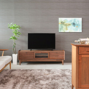 旭川家具 MUKU工房オリジナル ジャム テレビ台 ロー 150 ウォールナット_04909
