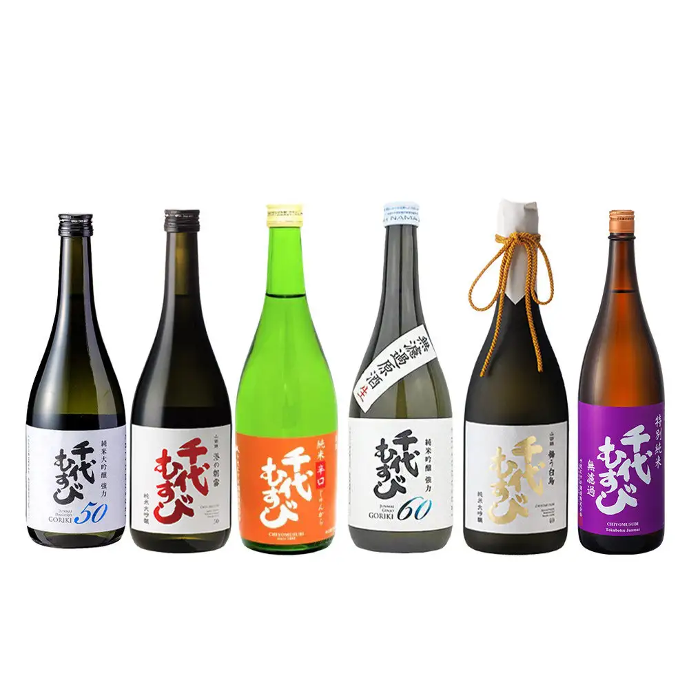 ＜定期便全3回＞千代むすび日本酒セット(720ml×2本×3か月)
