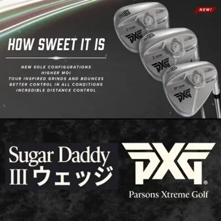 PXG Sugar Daddy-III ウェッジ 58°/10°-S【1599573】