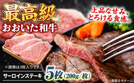 おおいた和牛 サーロインステーキ 計1kg(200g×5枚) ステーキ サーロイン おおいた和牛 豊後牛 サーロインステーキ [ARCG005]