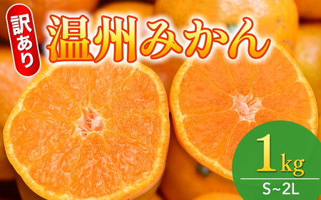  【和歌山県産】訳あり 温州みかん 1kg お試しに♪ (早生・中生・晩稲)【S～2Lサイズおまかせ】【2026年10月中旬～2027年2月下旬頃までに順次発送】＜味好農園＞/ 「おてんば娘」みかん 蜜柑 柑橘 温州みかん 訳あり 果物 フルーツ 甘い 果汁溢れる【agy004-c-1】