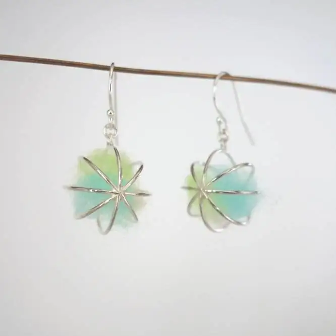 【金工】てまりピアス