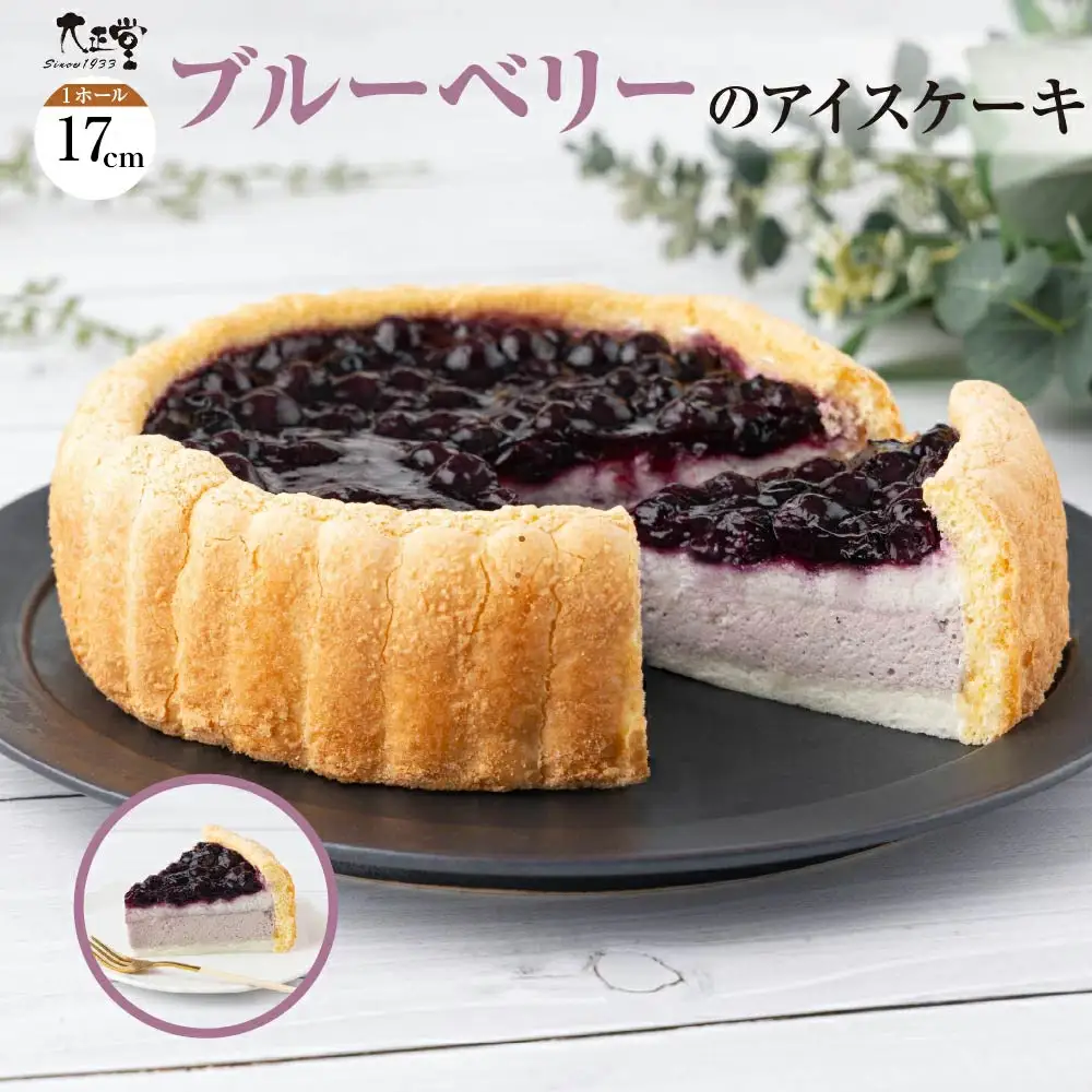 ブルーベリーのアイスケーキ（ホール17cm）　60P5621