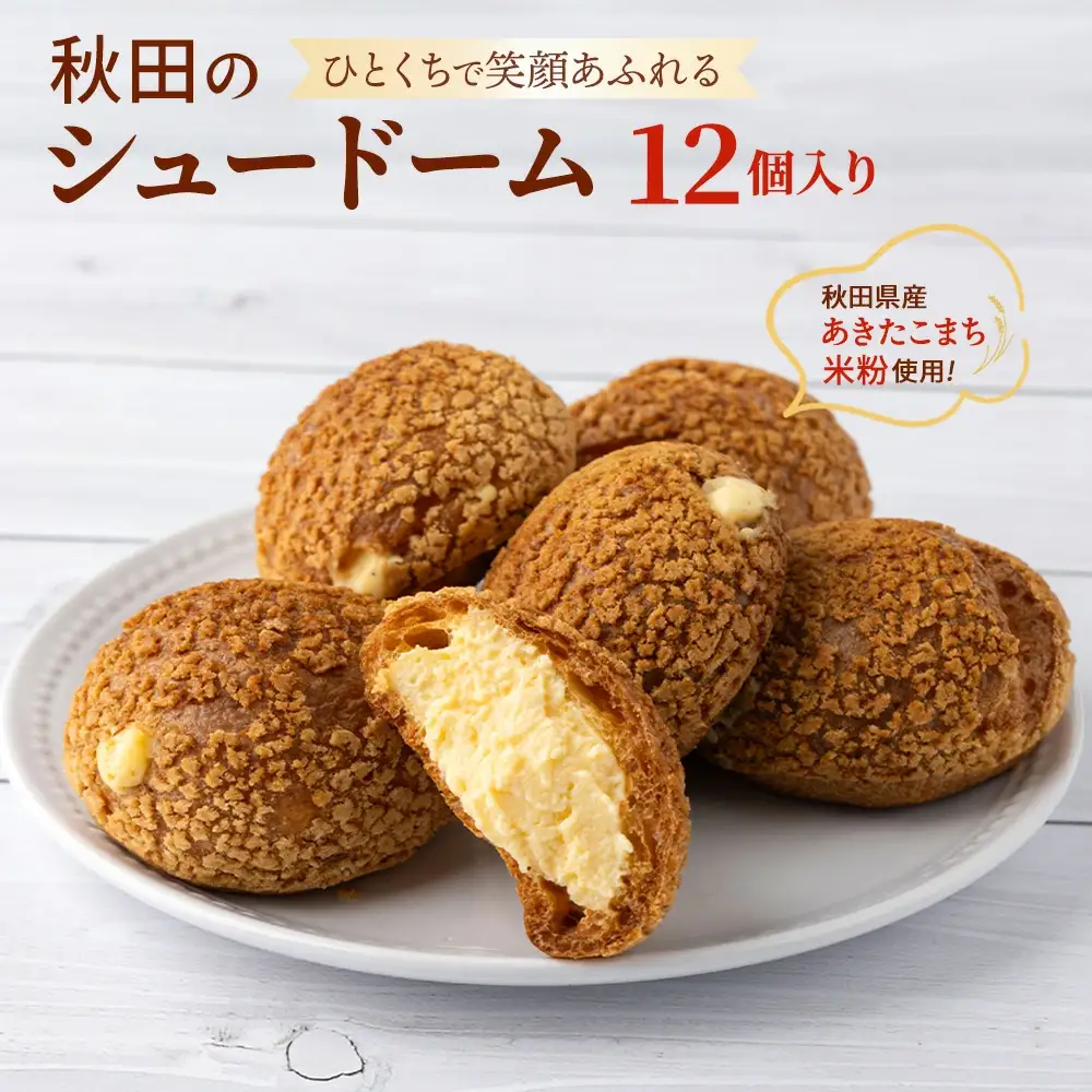 秋田のシュードーム　12個　箱入り　60P5614