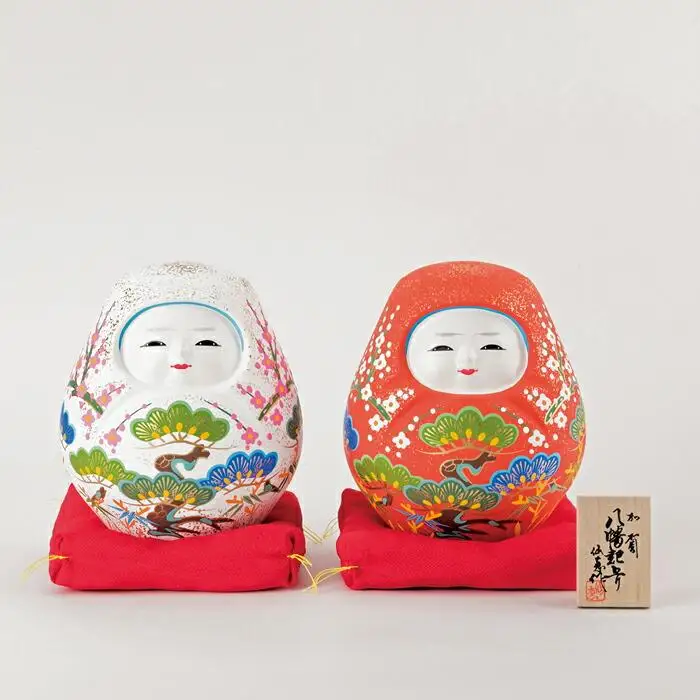 【郷土玩具】加賀八幡起上りNo.65　ペア