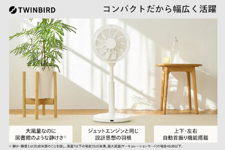 サーキュレーション扇風機 3D Lite (EF-E995W)