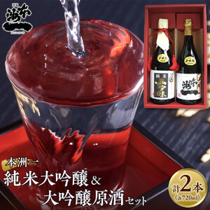 本洲一 純米大吟醸・大吟醸原酒セット
