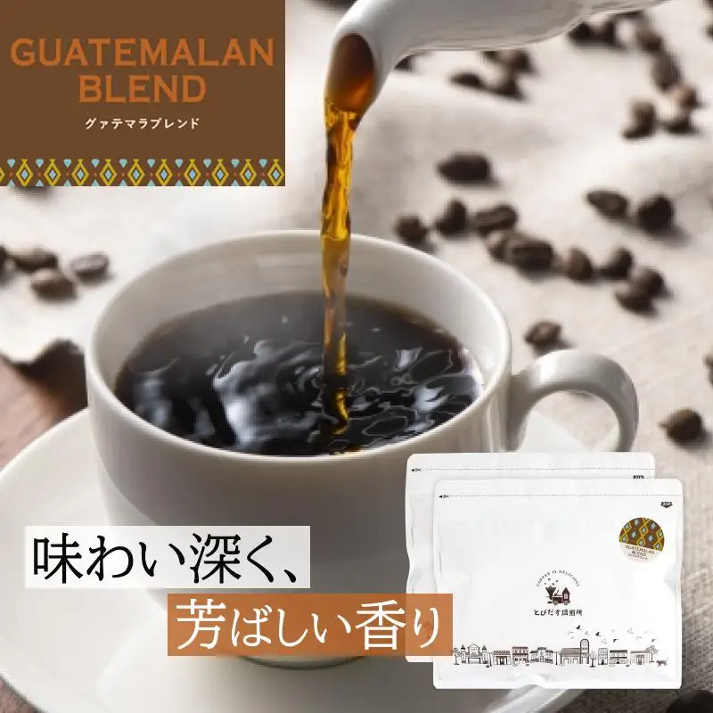 とびだす焙煎所 グァテマラブレンド 500g（250g×2袋） 【粉】