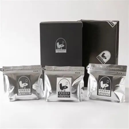 伊東屋珈琲の定番ブレンドコーヒー【粉】200g×3種 ギフト箱入り【1636303】