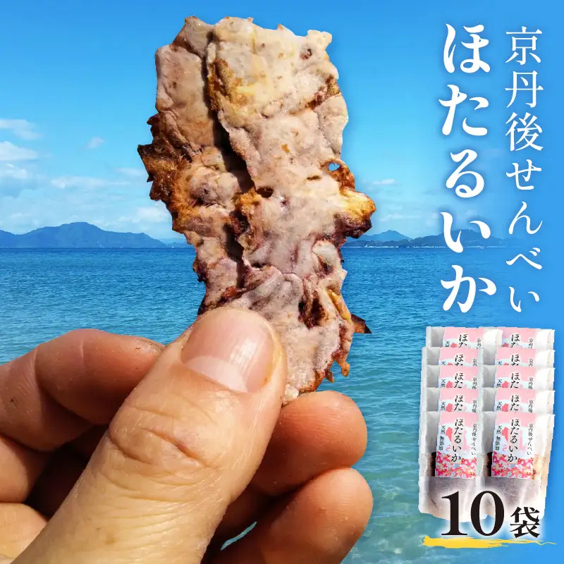 ほたるいか姿焼き海鮮せんべい 10袋