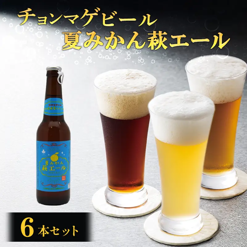 城下町・萩の地ビール／夏みかん萩エール6本セット