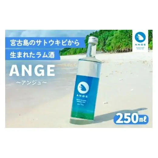DT02　宮古島のサトウキビから生まれたラム酒「ANGE（アンジュ）」250ml
