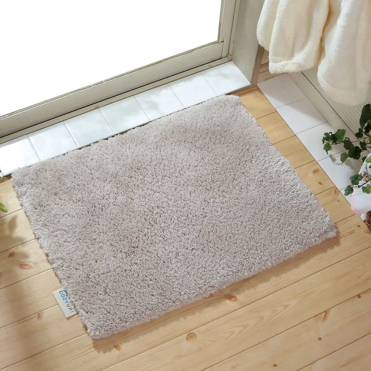 Cozy up! NEO バスマット 60×90cm ベージュ