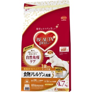ビューティープロ ドッグ 食物アレルゲンに配慮 1歳から 4.7kg ｘ1(ケース単位) ドッグフード