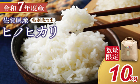 R７年度産（令和７年）特別栽培米 佐賀ブランド 米「 ヒノヒカリ 」10kg（5kg×2袋）田中農場 精米 白米 C230-012