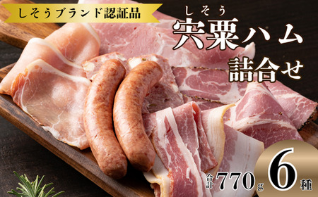 J1　手作り 宍粟ハム の 詰め合わせ 【 ウィンナー ベーコン スパイス ハム 冷凍 セット ギフト 贈り物 】