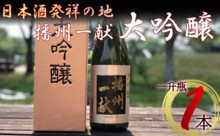 B3　日本酒発祥の地「播州一献大吟醸」【 播州 酒 吟醸 山陽盃 山陽盃酒造 酒蔵 兵庫県産 兵庫 山田錦 】