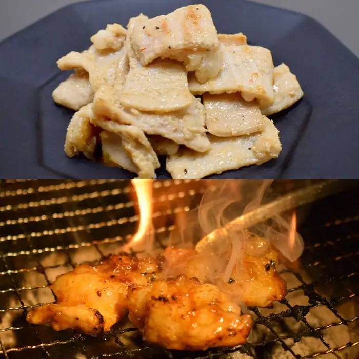 今夜は牛シマ腸祭り 塩味 辛味噌味 食べ比べ 800g (各約200g×2パック) 約5～6人前 シマ腸 シマチョウ 牛肉 肉 お肉 辛みそ 味付き ホルモン おつまみ 冷凍 【株式会社佐利】tm412