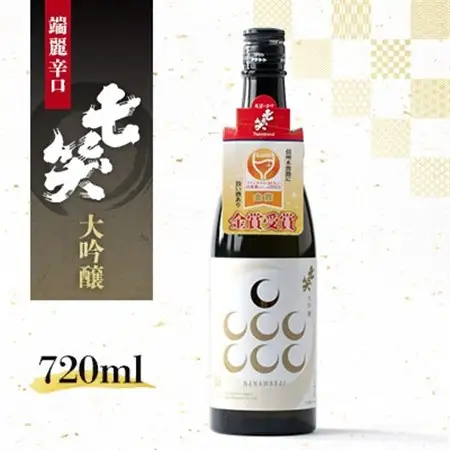 【七笑酒造】大吟醸720ml　化粧箱入　蔵元直送【1640118】