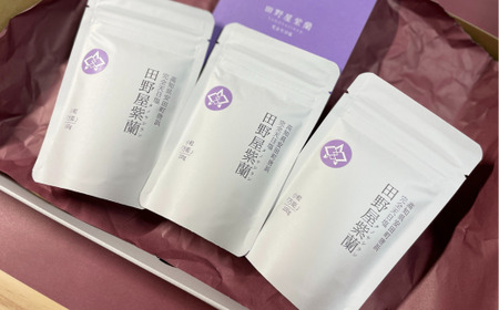 田野屋紫蘭 完全天日塩  万能 100g×3袋 TN-03