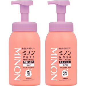ミノン全身シャンプー泡タイプ２本セット