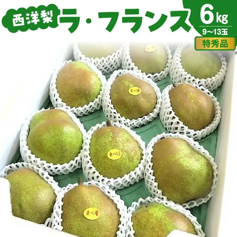 西洋梨（ラ・フランス）６ｋｇ　贈答用　0075-2610