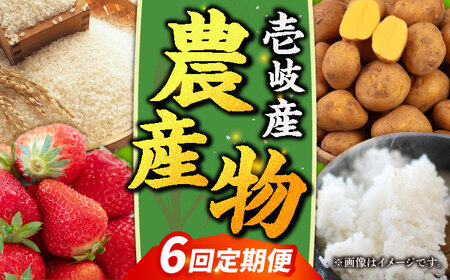 【全6回定期便】【先行予約】壱岐産農産物定期便【2026年10月以降順次発送】《壱岐市》【壱岐市農業協同組合】米 コシヒカリ じゃがいも いちご 野菜 セット [JBO159]
