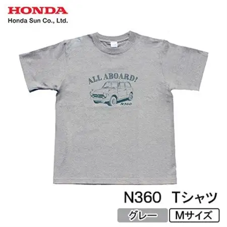 N360 Tシャツ (ユニセックス)【Mサイズ　グレー】【1644791】