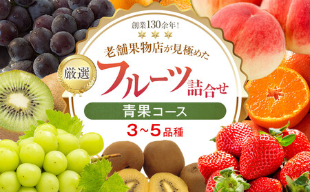 厳選フルーツ詰合せ♪【青果コース】（3～5品種）