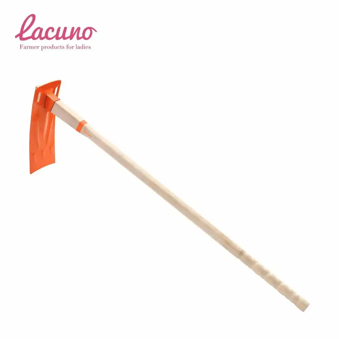 [Lacuno] ステンアンドロイド開拓鍬（オレンジ） ラクーノ 農業女子 ガーデニング 園芸 農作業 くわ クワ 軽い かわいい おしゃれ 【011S301】