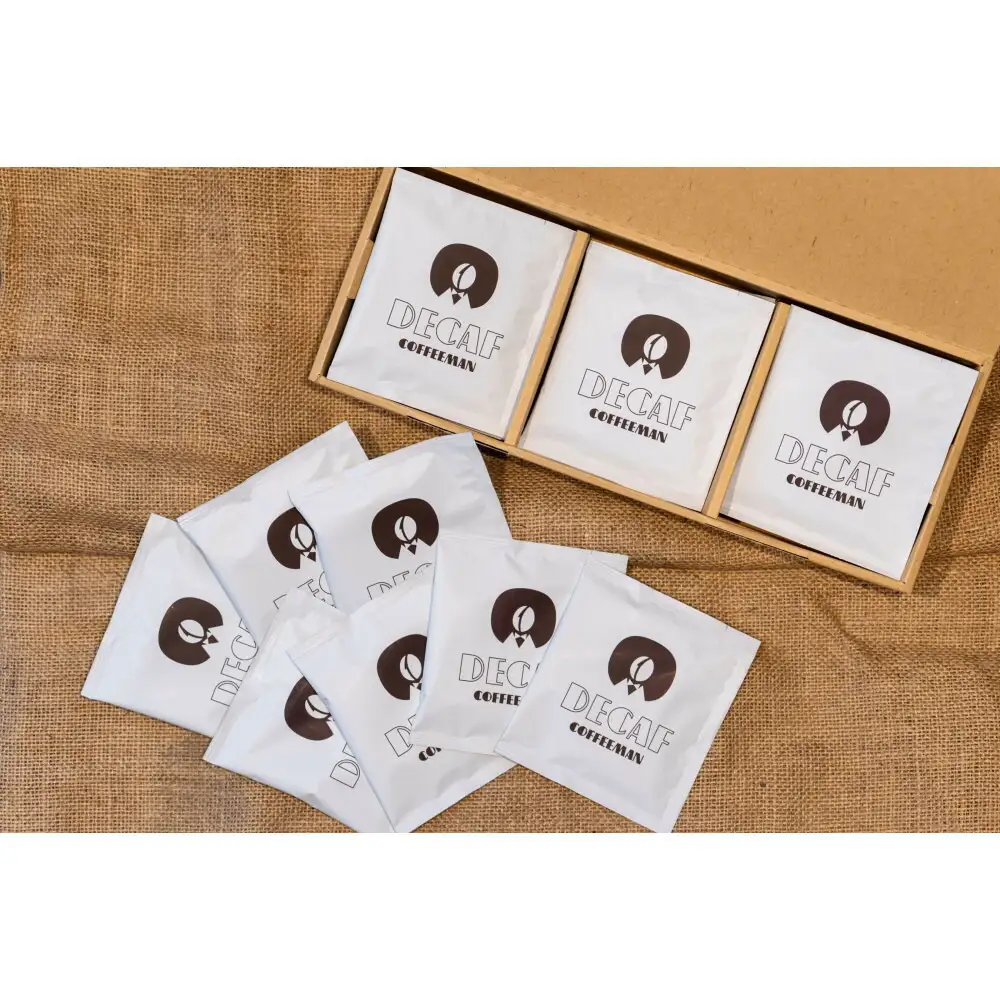 【福岡市COFFEEMAN】デカフェブレンドドリップバッグ(10g)×21個入 | 珈琲 飲料 コーヒー ドリップバッグ ソフトドリンク 人気 おすすめ 送料無料