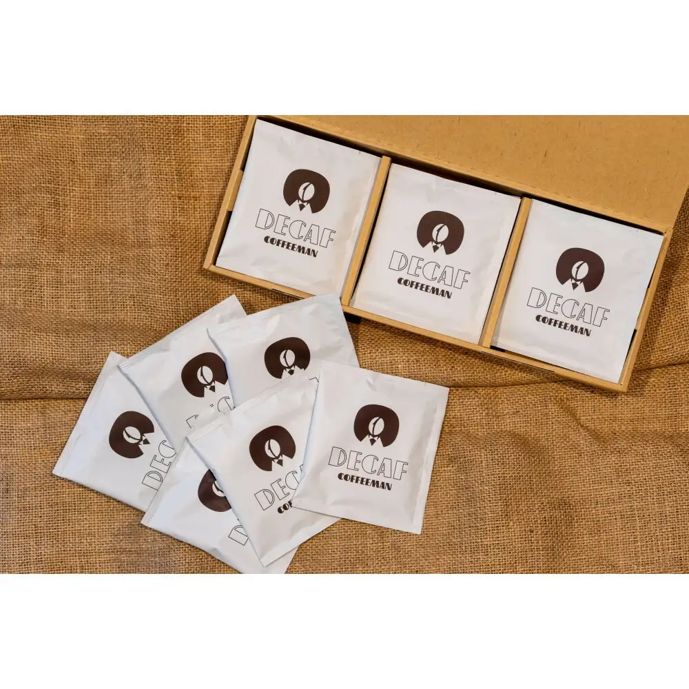 【福岡市COFFEEMAN】デカフェブレンドドリップバッグ(10g)×18個入 | 珈琲 飲料 コーヒー ドリップバッグ ソフトドリンク 人気 おすすめ 送料無料
