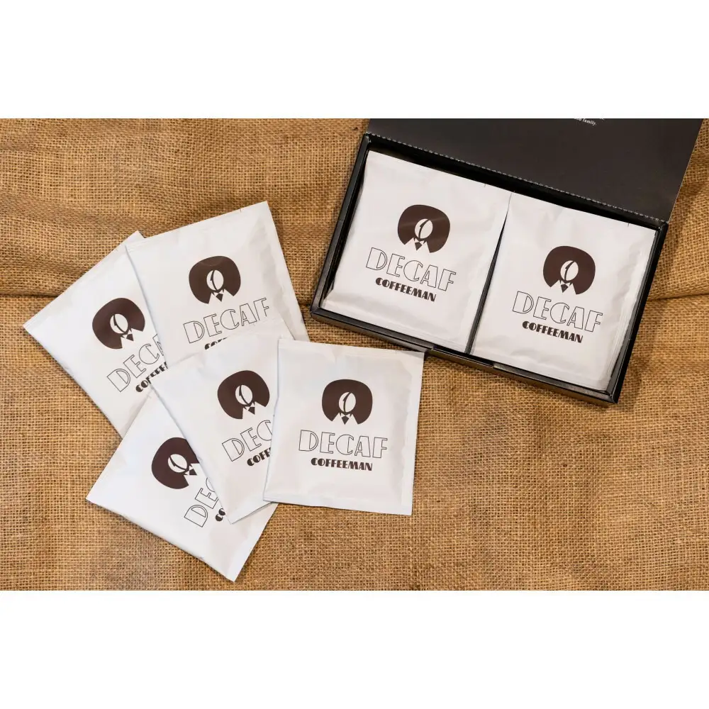 【福岡市COFFEEMAN】デカフェブレンドドリップバッグ(10g)×10個入 | 珈琲 飲料 コーヒー ドリップバッグ ソフトドリンク 人気 おすすめ 送料無料