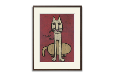 アート作品「ねこ」（大）【169014】 絵画 ｲﾝﾃﾘｱ ｱｰﾄ 芸術品 美術品