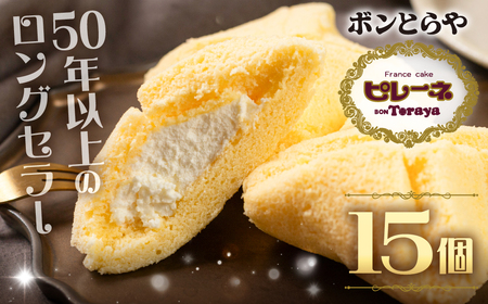 豊橋名物ピレーネ 【バニラ】 15個セット バニラ スイーツ スイーツ 