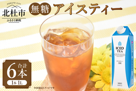 三井農林 WN(ホワイトノーブル紅茶) 無糖アイスティー 1L×6本 アイスティー 無糖 紅茶 ホワイトノーブル 1L 1000ml×6本 紙パック アレンジティー 飲料 日東紅茶 業務用 優雅 贅沢 ティータイム 山梨県 北杜市 [h347]