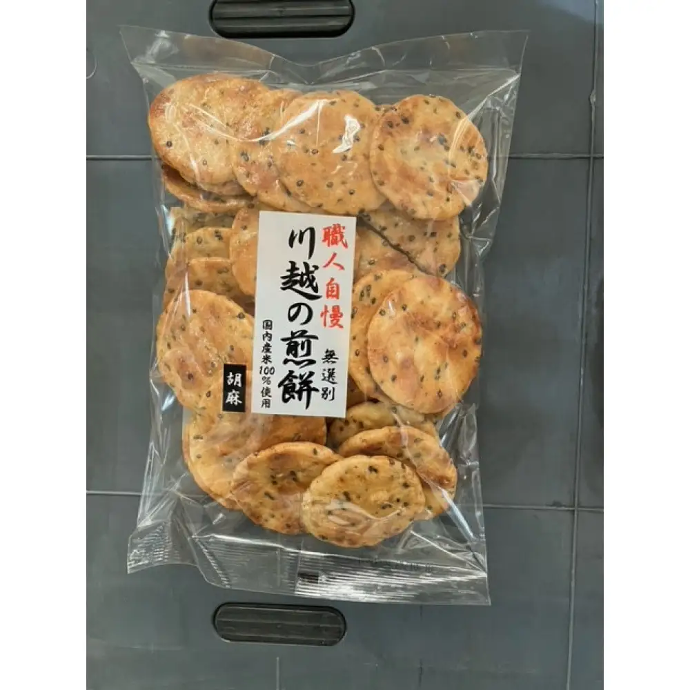 川越の煎餅胡麻（155ｇ×12袋）