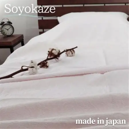 『軽やか』で洗濯しやすい綿100%タオルケット シングルサイズ(140×190cm)5164-PI【1644271】