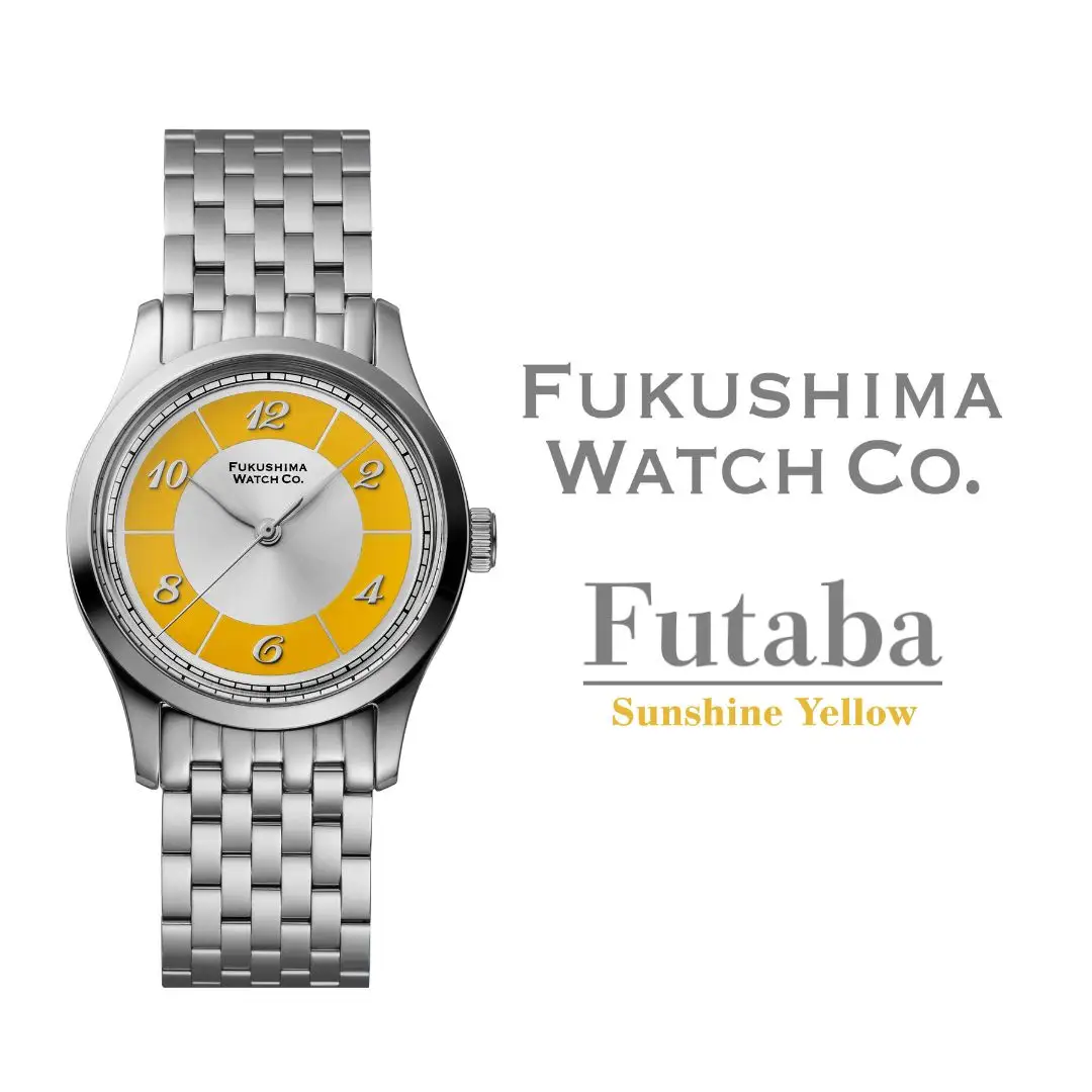 自動巻き腕時計 Futaba / Sunshine Yellow ｜ 腕時計