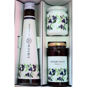 【復興支援】notono 里山ブルーベリーセット（ジャム・デザートソース・里山の恵み）