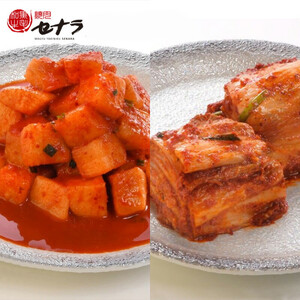 本格キムチ2点 詰め合わせセット　【11100-1606】