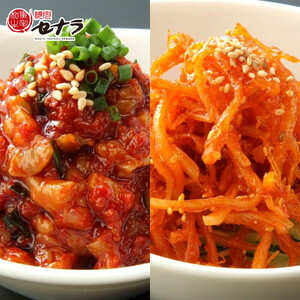 おつまみキムチ2点 詰め合わせセット　【11100-1607】