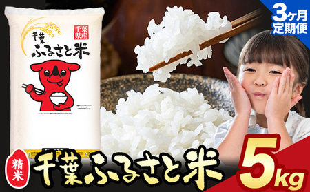 【3ヶ月定期便】千葉ふるさと米 5kg《お申込みの翌月から出荷》米 ブレンド米