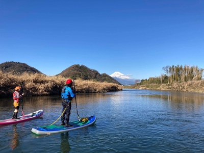 川の駅伊豆城山SUP体験
