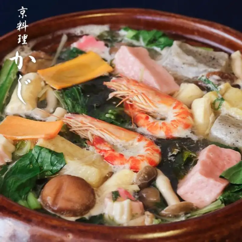 【京料理かじ】京風桜鯛しゃぶ鍋セット(2人前)