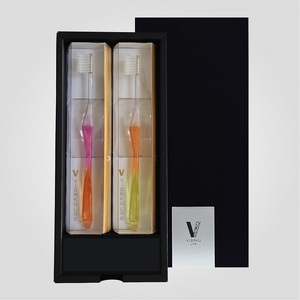 VIGAKU LAB.ギフトセット　グラデーションウォームカラー ／ タナベ 歯ブラシ クレンジングブラシ ビガクラボ ハミガキ 大人用 プレゼント ギフト 奈良県 田原本町