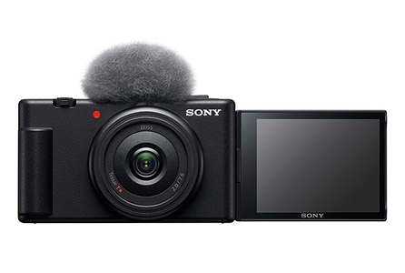 ソニー デジタルカメラ VLOGCAM ZV-1F／B (ブラック)｜SONY 撮影 写真 動画 [0449]