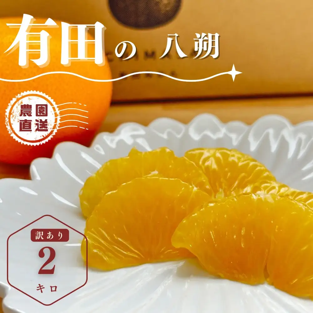 【ふるさと納税】【先行予約】 八朔 2kg 訳あり サイズ混合 柑橘 フルーツ はっさく 産地直送 お取り寄せ 送料無料