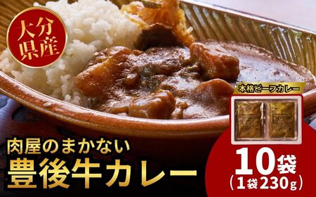 肉屋のまかない豊後牛レトルトカレー 230g×10袋 | 豊後高田市 レトルトカレー