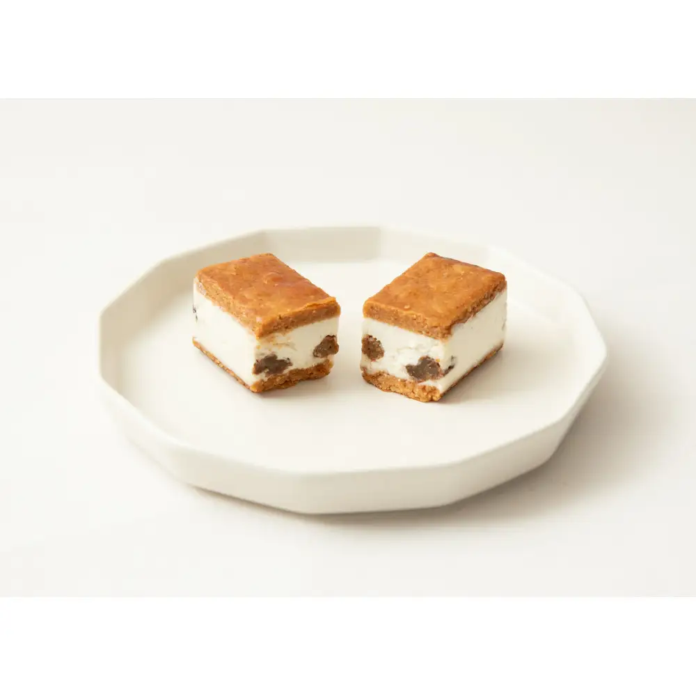 バターを使わないバターサンド「お米のヴィーガンバターサンド(ラムレーズン)」6個入り【グルテンフリー & ヴィーガン】